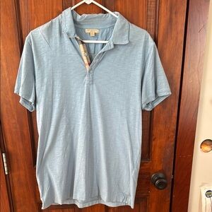 Burberry Sky Blue Polo Shirt